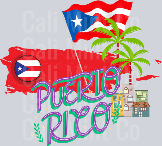 PUERTO RICO- BOSTONIA COUNTRY SHIRTS