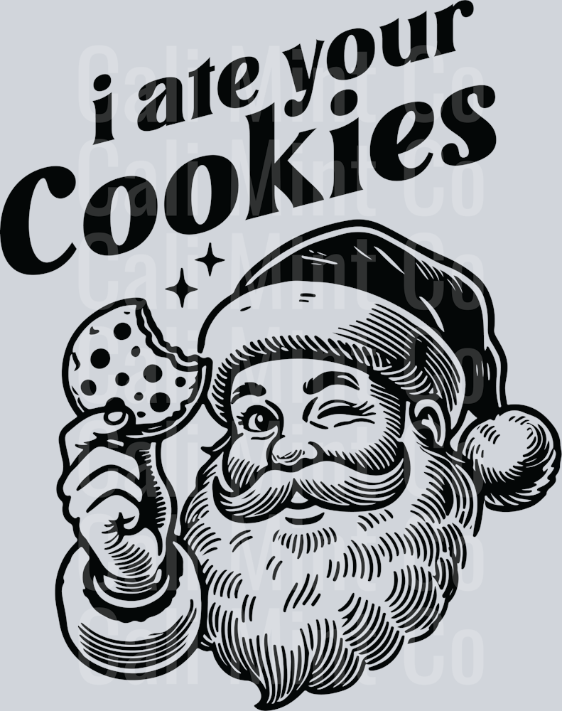VINTAGE FUNNY SANTA