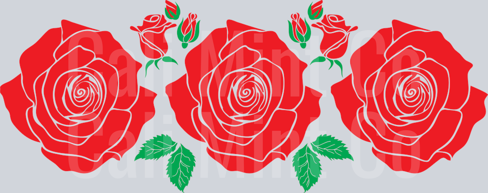 Rose glass can-5