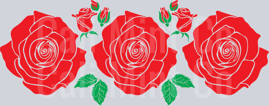 Rose glass can-5