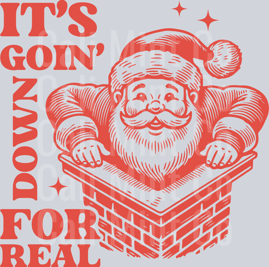 VINTAGE FUNNY SANTA