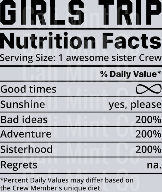 GIRLS TRIP DTF