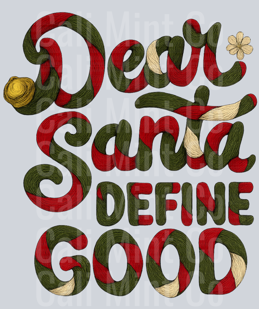 XMAS DTF YARN