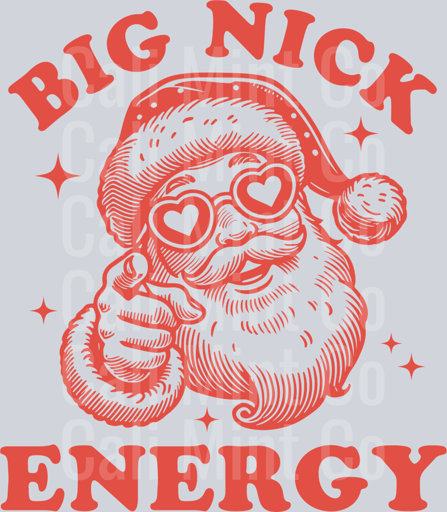 VINTAGE FUNNY SANTA