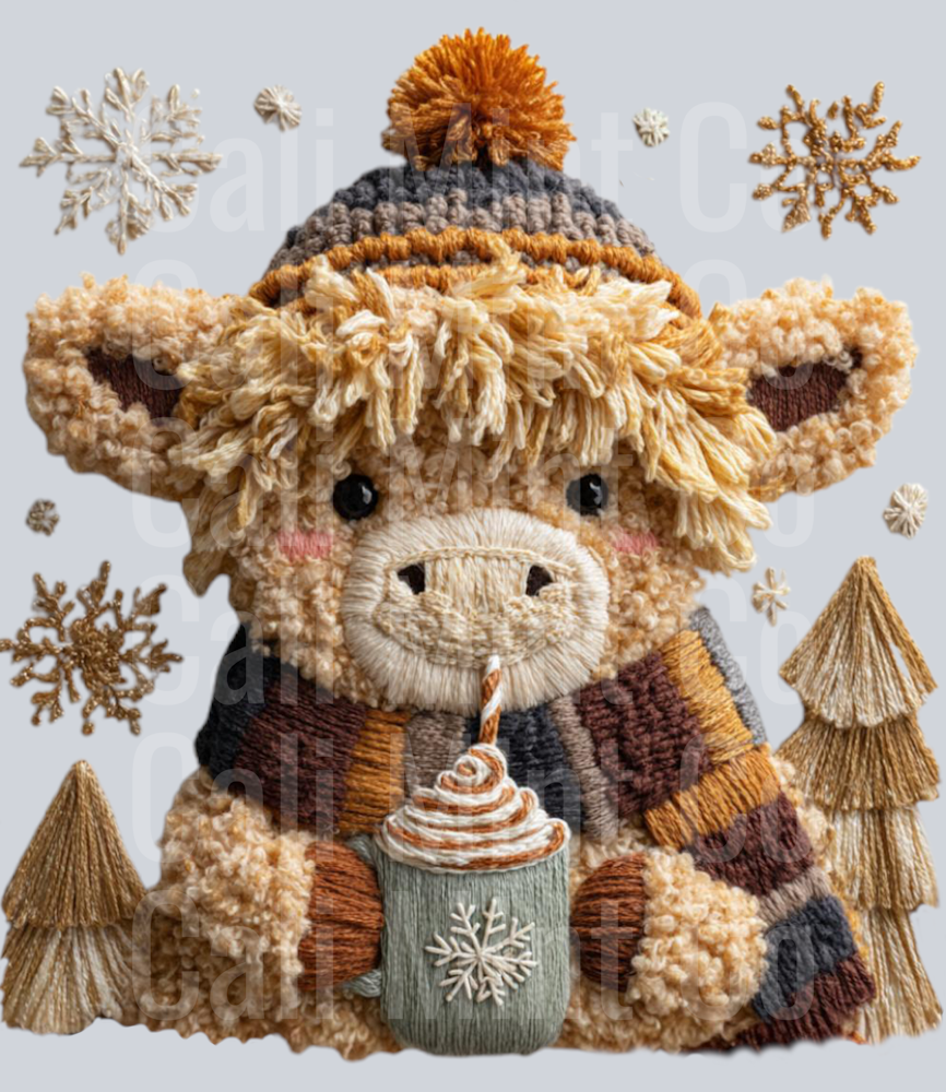 XMAS YARN DTF